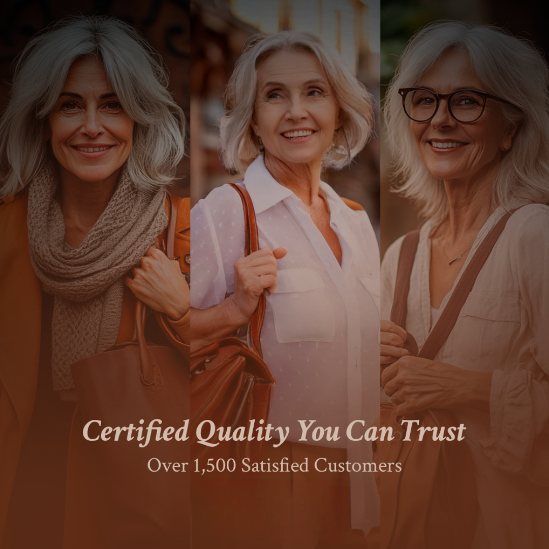 Women’s Medium Brown Leather Satchel Bag – Silke’s Luxe Statement Everyday Handbag