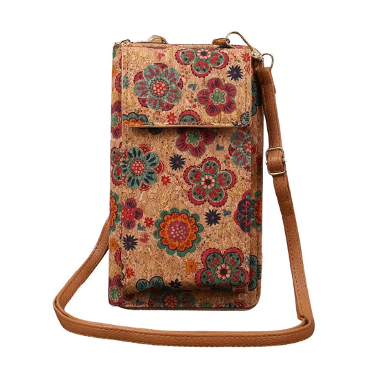 Women’s Boho Floral Crossbody Phone Wallet | Lila