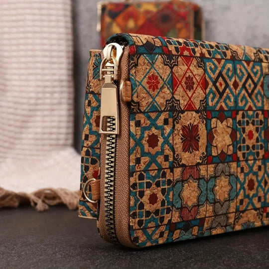 Women’s Boho Floral Crossbody Phone Wallet | Lila