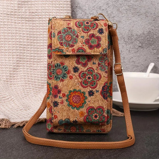 Women’s Boho Floral Crossbody Phone Wallet | Lila