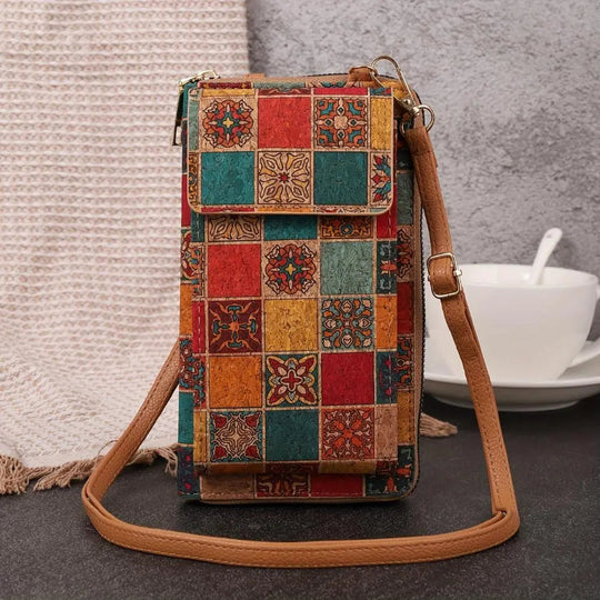 Women’s Boho Floral Crossbody Phone Wallet | Lila