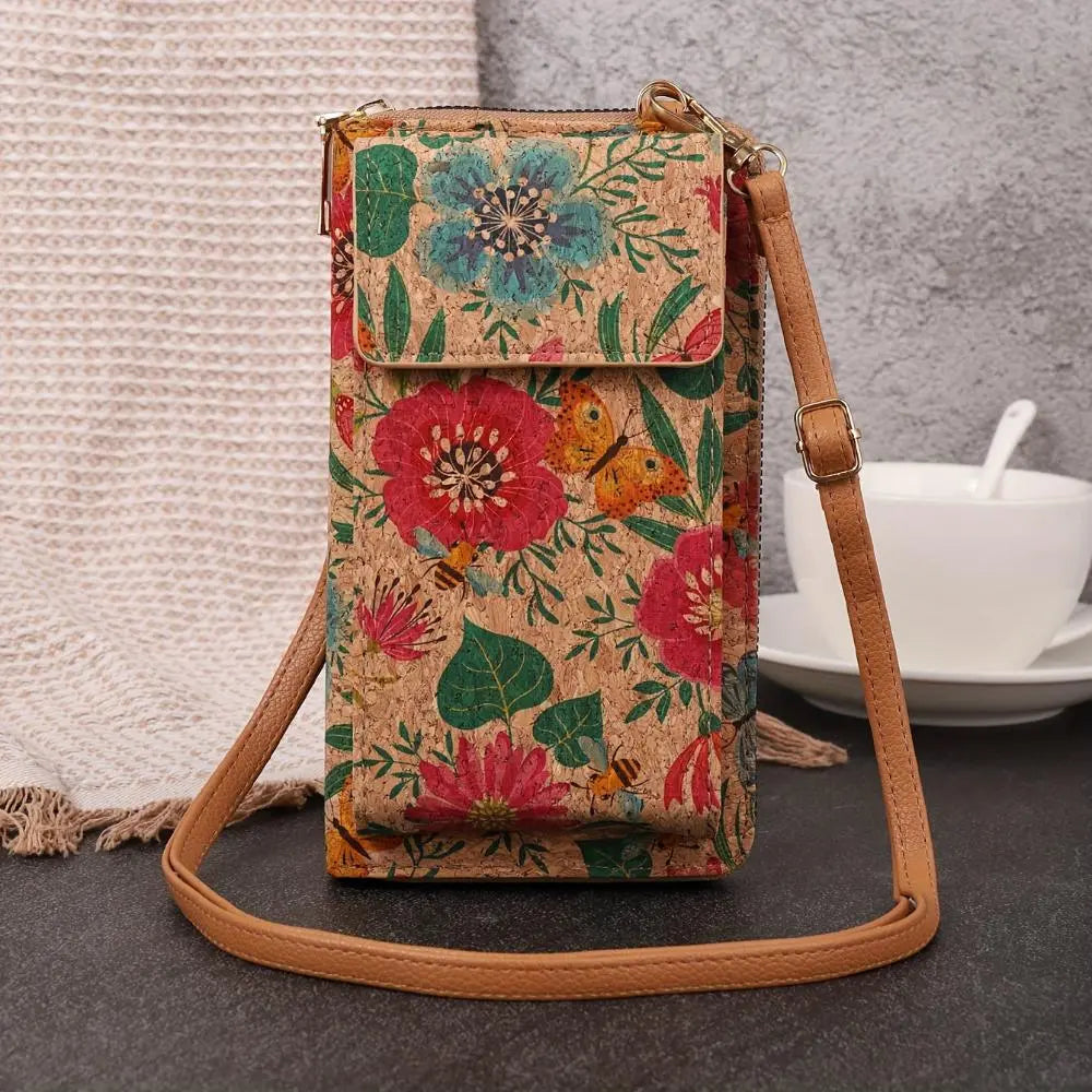 Women’s Boho Floral Crossbody Phone Wallet | Lila