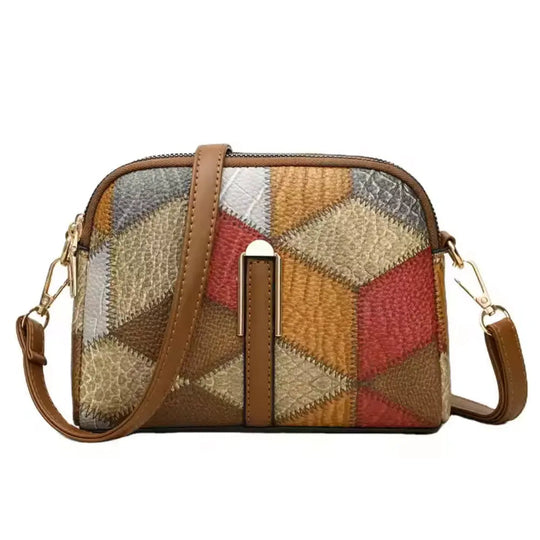Women’s Patchwork Leather Mini Crossbody Bag | Luna
