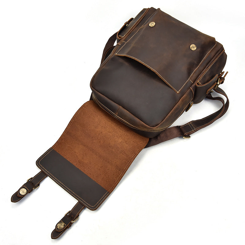 Women’s Water-Resistant Full-Grain Leather Backpack | Nathan