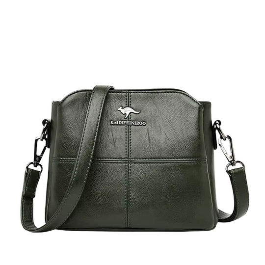 Women’s Compact Leather Crossbody Bag with Adjustable Strap | Liana