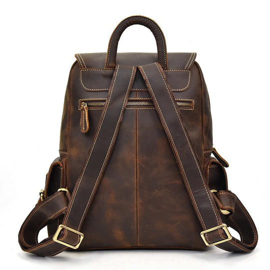 Women’s Water-Resistant Full-Grain Leather Backpack | Nathan